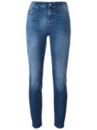 7 For All Mankind Skinny Jeans, Women's, Size: 26, Blue, Cotton/polyester/spandex/elastane