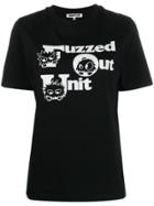 Mcq Alexander Mcqueen Zzled Out T-shirt - Black