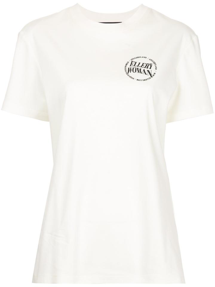 Ellery Stun Gun T-shirt - White