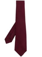 Kiton Cashmere Tie - Red