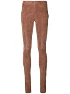 Joseph Skinny Trousers - Pink & Purple