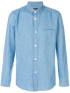 A.p.c. Chest Pocket Denim Shirt - Blue