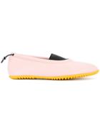 Marni Cleated Sole Ballerinas - Pink & Purple