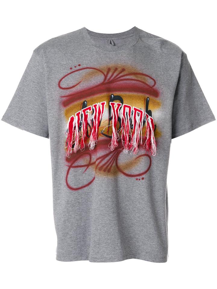 Doublet New York T-shirt - Grey