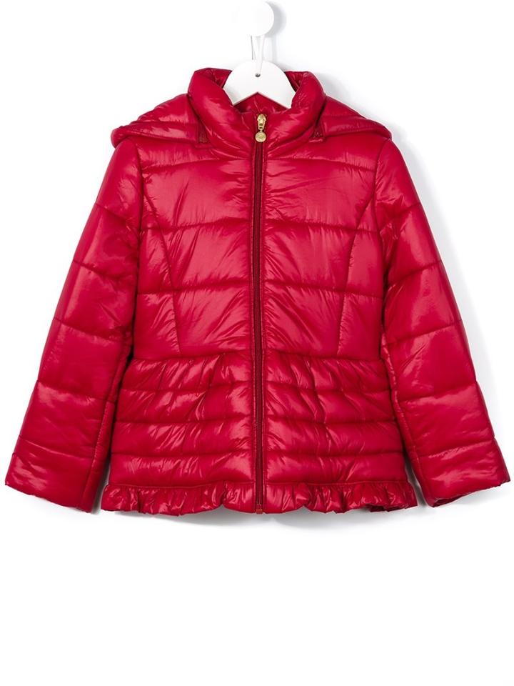 Liu Jo Kids 'chic Time' Padded Coat, Toddler Girl's, Size: 3 Yrs, Red