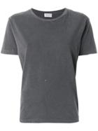 Saint Laurent Crew Neck T-shirt - Grey