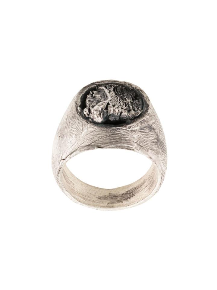 Holzpuppe Cherry Blossom Ring - Silver