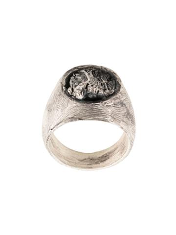 Holzpuppe Cherry Blossom Ring - Silver