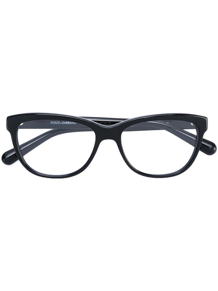 Dolce & Gabbana - 'dg3244' Glasses - Unisex - Acetate - 55, Black, Acetate