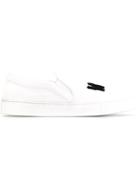 Joshua Sanders We Love Patch Slip-on Sneakers