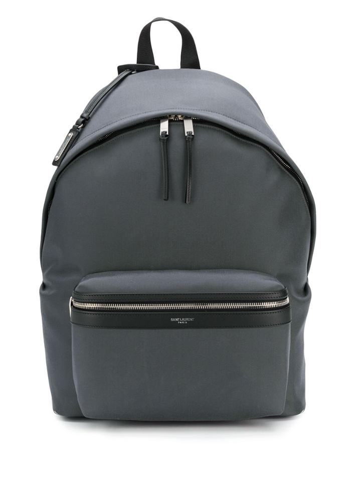 Saint Laurent City Backpack - Grey