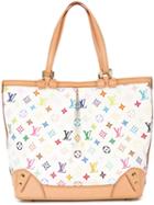 Louis Vuitton Pre-owned Sharleen Multicolour Monogram Tote Bag - White