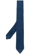 Salvatore Ferragamo Woven Tie - Blue