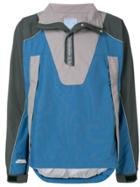 C2h4 High Neck Pullover Jacket - Blue