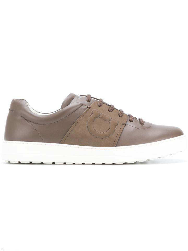 Salvatore Ferragamo Cult Sneakers - Brown