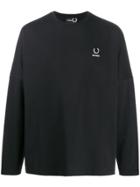 Raf Simons X Fred Perry Photograph Print Top - Black