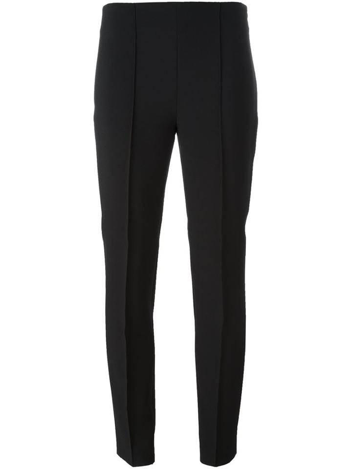 Blumarine Tailored Trousers, Women's, Size: 42, Black, Polyester/spandex/elastane
