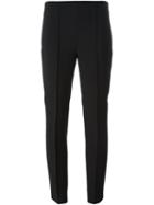 Blumarine Tailored Trousers, Women's, Size: 42, Black, Polyester/spandex/elastane