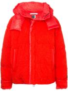 Facetasm Crinkle-effect Padded Jacket - Red