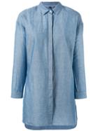 Woolrich Denim Shirt, Women's, Size: Medium, Blue, Cotton/linen/flax
