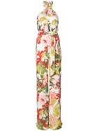 Josie Natori Paradise Floral Jumpsuit - Multicolour