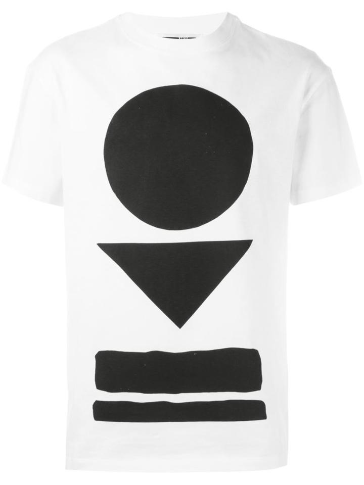 Mcq Alexander Mcqueen Warrior Markings Print T-shirt