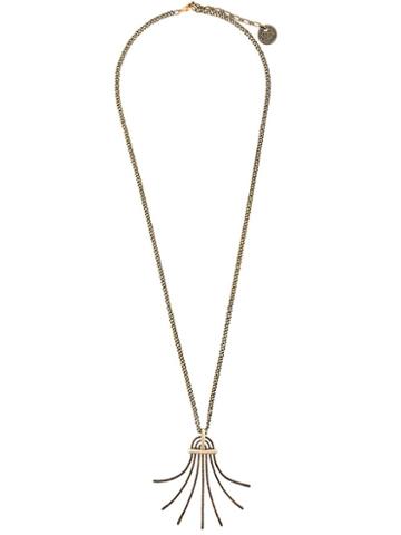 Lanvin Spiral Spread Necklace