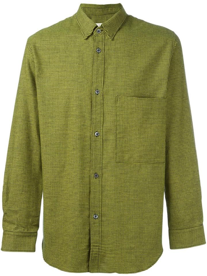 Golden Goose Deluxe Brand Micro Houndstooth Shirt