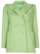 Yves Saint Laurent Vintage Pastel Blazer, Women's, Size: 34, Green