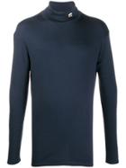 Karl Lagerfeld Ikonik Turtleneck Jumper - Blue