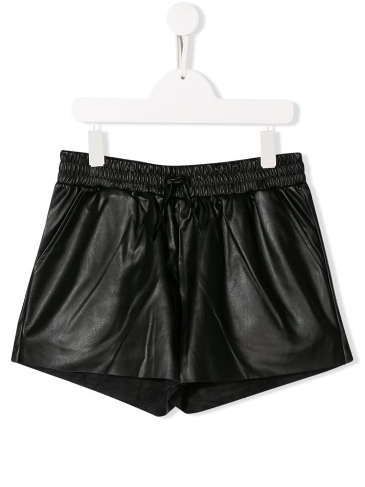 Zadig & Voltaire Kids Teen Drawstring Shorts - Black