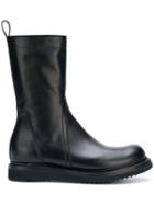 Rick Owens Zipped Boots - Black