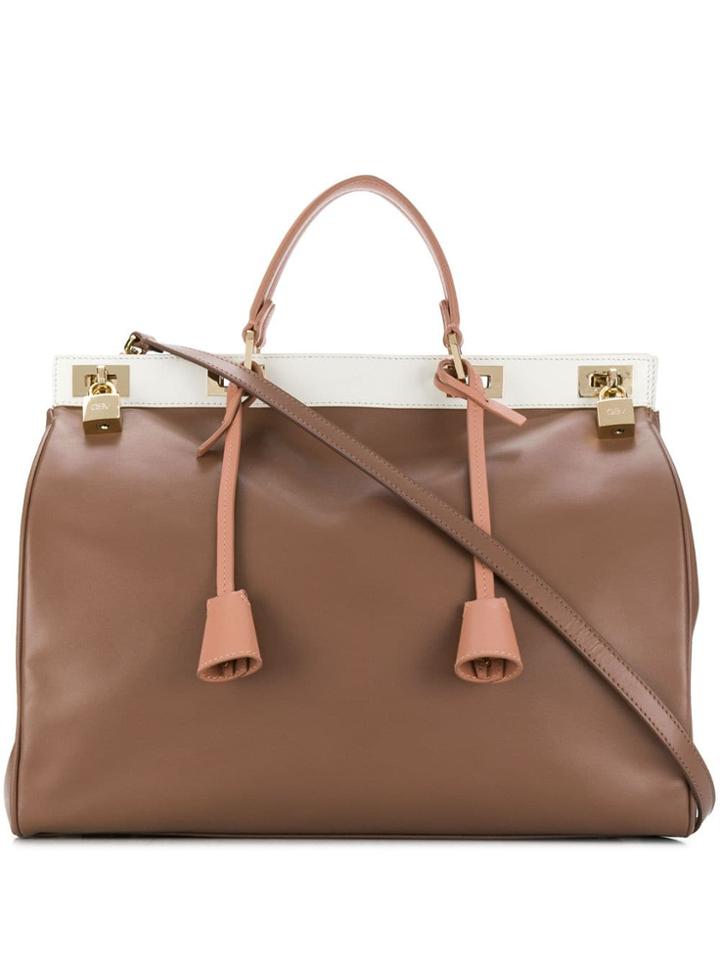 Giambattista Valli Flore Big Tote Bag - Neutrals