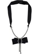 Lanvin Bow Pendant Necklace
