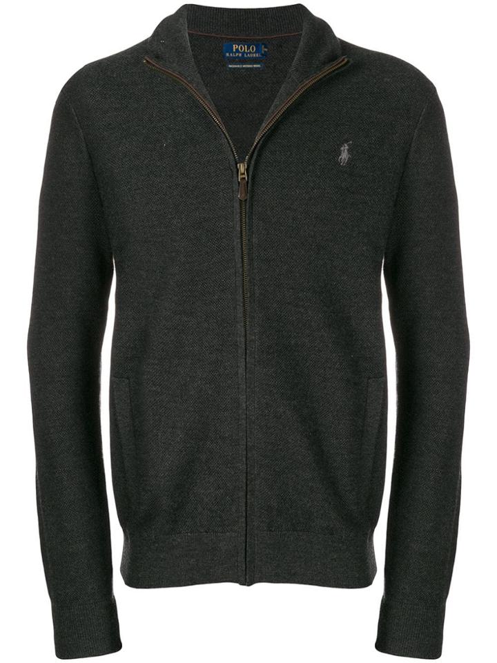 Polo Ralph Lauren Zip Knitted Sweater - Grey