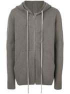 Rick Owens Cashmere Hoodie - Grey