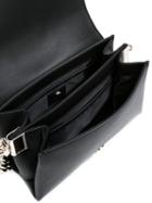 Versace - Medusa Foldover Shoulder Bag - Women - Leather/polyester - One Size, Black, Leather/polyester