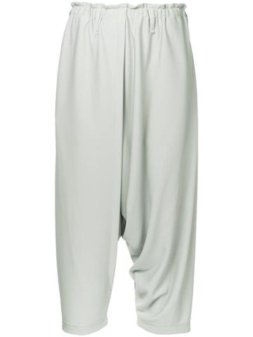132 5. Issey Miyake Draped Trousers - Grey