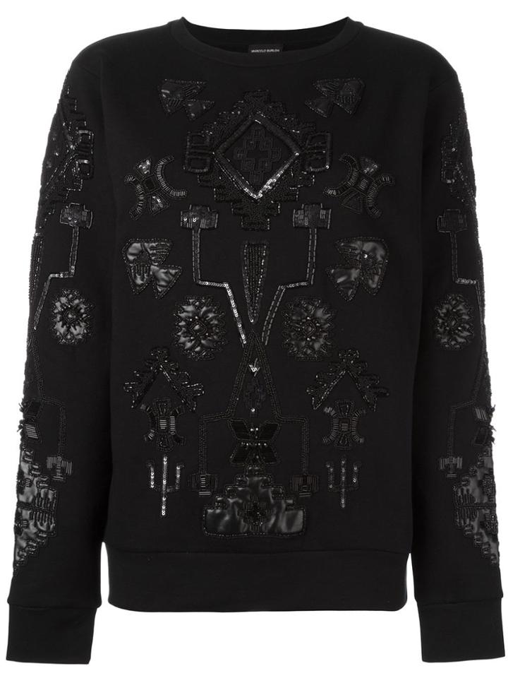 Marcelo Burlon County Of Milan 'triangular' Sweatshirt - Black