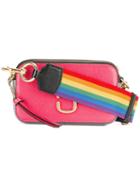Marc Jacobs Rainbow Strap Shoulder Bag, Women's, Pink/purple, Leather