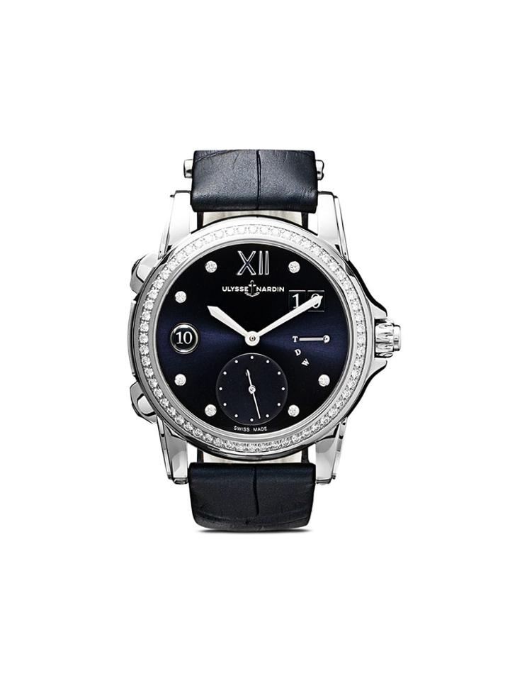 Ulysse Nardin Classic Dual Time Lady 37mm - Blue