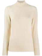Alberta Ferretti Turtleneck Sweater - Neutrals