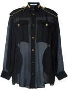 Givenchy Military Blouse