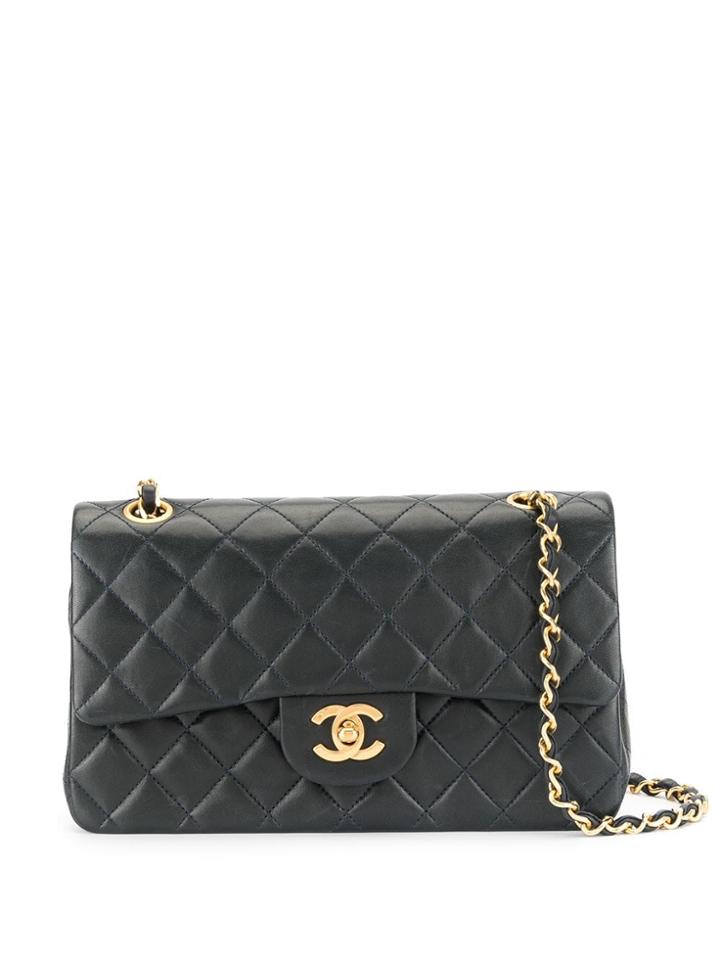 Chanel Pre-owned Double Flap Shoulder Bag - Blue
