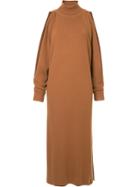 Nehera Krupinad Knitted Sweater Dress - Brown