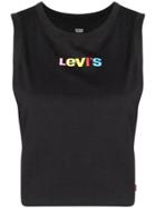 Levi's Logo Print Tank Top - Black