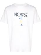 Norse Projects Logo Print Fitted T-shirt - White