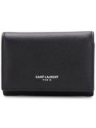 Saint Laurent Key Holder Wallet - Black