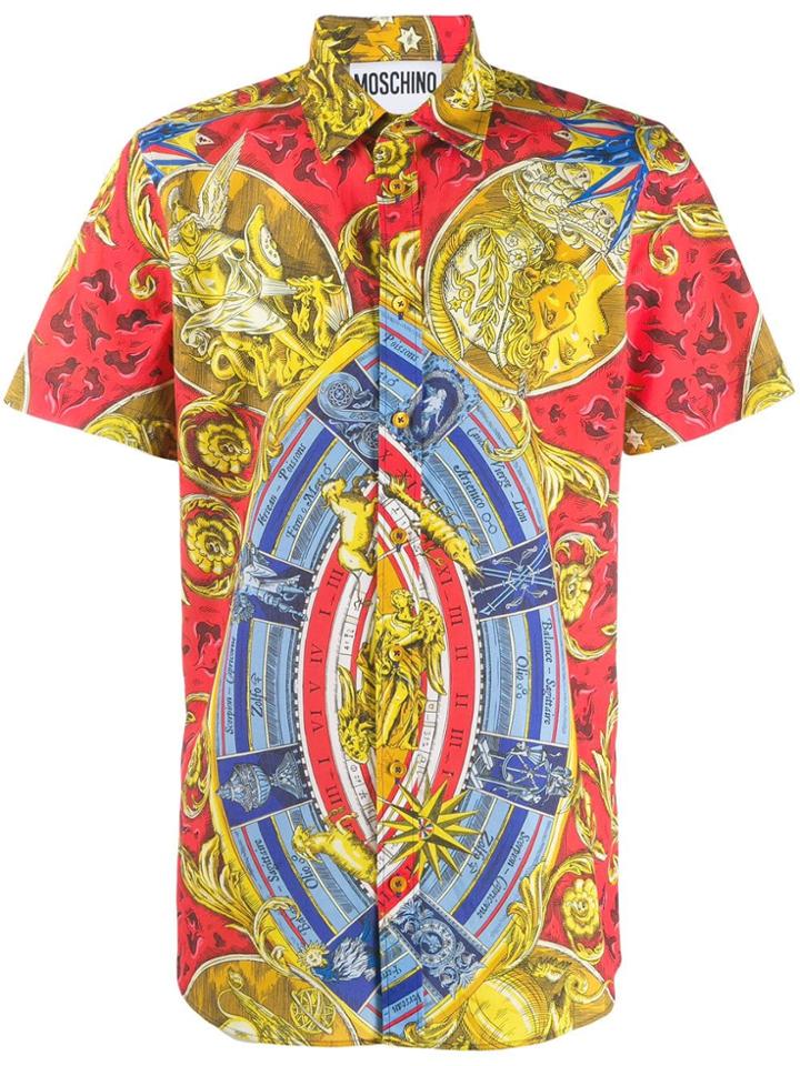 Moschino Printed Shirt - Red