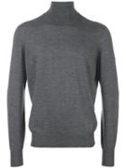 Brunello Cucinelli Turtleneck Jumper, Men's, Size: 54, Grey, Cashmere/wool